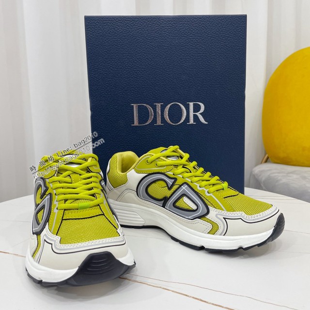 Dior復古波鞋 迪奧B30系列專櫃最新情侶款運動鞋跑鞋 dx2608